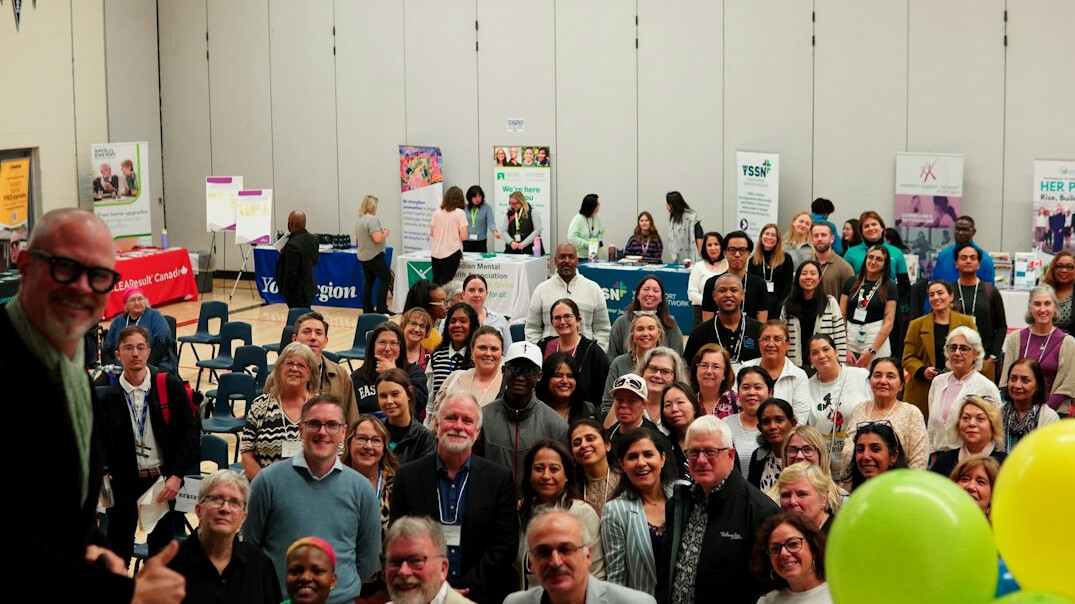 activists in community meeting